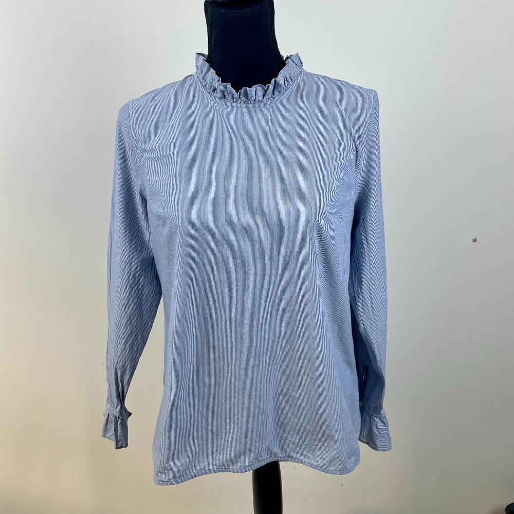 Elaine Rose Striped Women's Shirt Size M